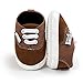 Kuner Baby Boys Girls Canvas Rubber Sole Non-Slip Sneaker First Walkers Shoes 0-18 Months