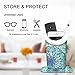 Fintie Plush Lined Eyeglasses Holder, Glasses Stand Case, Anti-scratch Glasses Storage Organizer for Desk, Nightstand, Office, Emerald Illusions