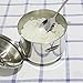 Newness Stainless Steel Sugar Bowl with Lid and Sugar Spoon for Home, Cylinder Shape, 8.44 Ounces(250 Milliliter)