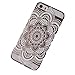 Acefast INC Plastic Case Cover for Iphone 5 5s 5c Henna Full Mandala Floral Dream Catcher (For iPhone 5 5S) (white)