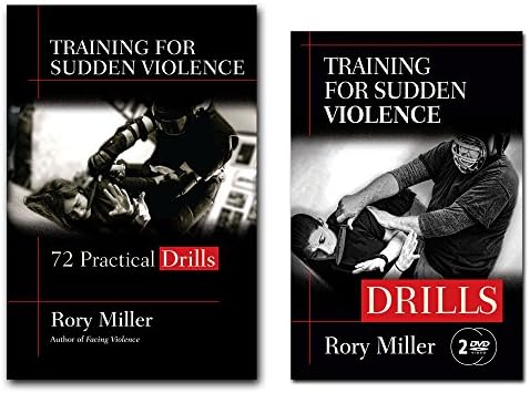 Bundle: Rory Miller's Training for Sudden Violence: DRILLS book and 2-DVD set