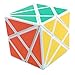 3x3x3 YJ Axis Cube White 3x3 Axel Cube Shape Mod Twisty Puzzle Cube Toy by Y&J