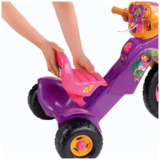 Fisher-Price Dora the Explorer Lights and Sounds Trike - Image 6