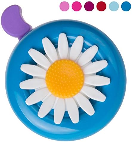 RETAKA Kids Bike Bell, Bicycle Bells for Girls Toddler, Ring Horn Accessory (Deep Blue Purple)