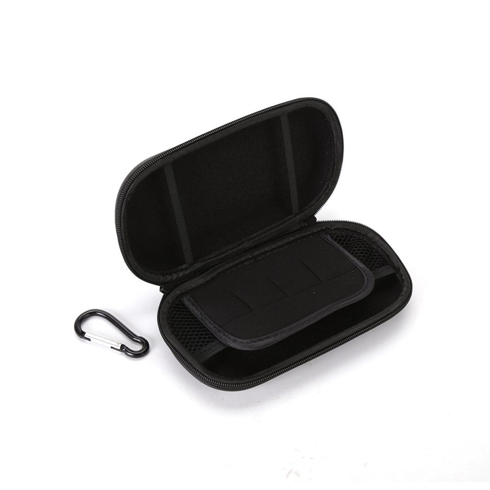 PS Vita Case PS Vita Slim Case Cover or Other Consoles, PSV Cables or Accessories. Double Compartment, Black, Medium
