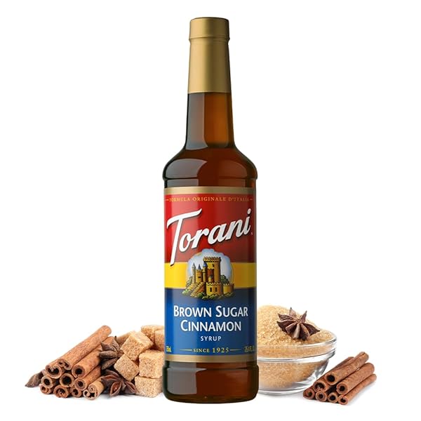 TORANI SYRUP, BROWN SUGAR CINNAMON, 25.4 OUNCES (PACK OF 1)
