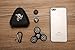 Black Fidget Spinner Toy Prime Quality Ultra Fast Bearing Stress Reducer Calm & Stay Focused Avoid Boredom - Perfect For ADD, ADHD, EDC, Anxiety & Autism - Adult & Children 2-3 Min Spin by Ninja Spin