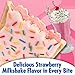 Pop-Tarts Breakfast Toaster Pastries, Frosted Strawberry Milkshake, 14.1 oz (8 Count)