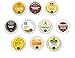 30 Pack - Variety Light Roast Coffee k Cups For Keurig K-Cup Brewers and 2.0 Brewers (10 Brands, 3 K Cup Each)