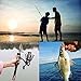Sougayilang Mini Spinning Fishing Rod and Reel Combos Portable Pocket Telescopic Fishing Pole Spinning Fishing Reel for Kids & Adults Travel Saltwater Freshwater Fishing