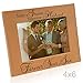 KATE POSH Today a Groom, Tomorrow a Husband, Forever Your Son Picture Frame - Engraved Natural Wood Photo Frame - Father of The Groom Gifts, Mother of The Groom Gifts (4x6-Horizontal - Groom)