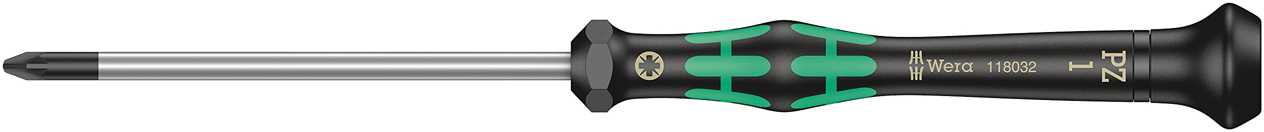Wera Kraftform 2055 Micro Screwdriver - Pozidriv Tip 1 โ image 1
