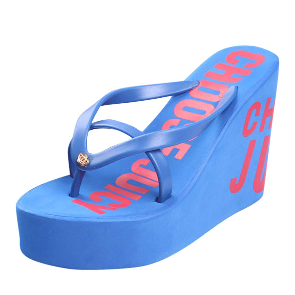 Mambain Infradito Donna Zeppa Pantofole Donna Eleganti con Plateau Fondo  Spesso Corona Estive Leggere Antiscivolo Numeri Grandi Morbide Comode 2019  Sandali Ciabatte Pantofole da Case Mare Spiaggia Sandali e ciabatte  urban-earth.co.uk