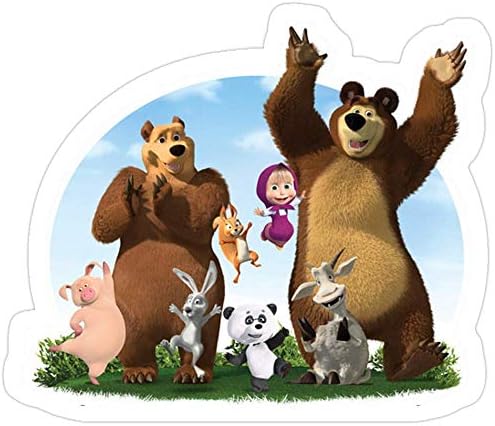 Ù…ØµÙÙˆÙØ© Ø§Ù„Ø¥Ø³Ø·Ø±Ù„Ø§Ø¨ Ø¨Ø°Ø±Ø© Mascha Und Der Bar Aufkleber Amazon Amitie Franco Malgache Org