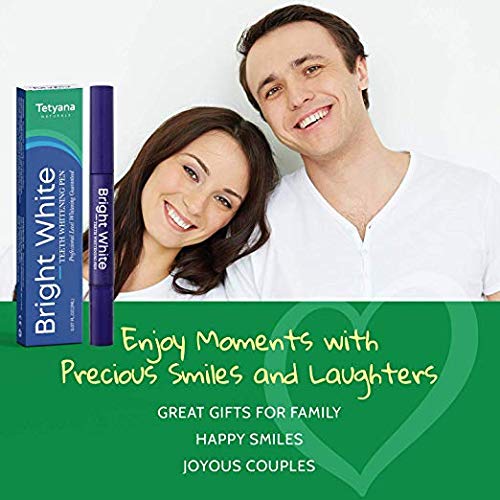 Teeth Whitening Pen (2 Pack), Safe 35% Carbamide Peroxide Gel, 20+ Uses, Effective, Painless, No Sensitivity, Travel-Friendly, Easy to Use, Beautiful White Smile, Natural Mint Flavor - Thumbnail 2