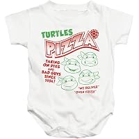 thumbnail image 2 of Teenage Mutant Ninja Turtles Gerber Onesie - 100% Cotton White Short Sleeve Bodysuit (New, No Tags) 2 of 3