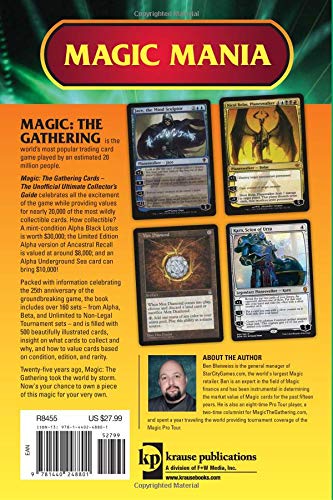Magic The Gathering Cards The Unofficial Ultimate Collector s Guide 