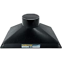 POWERTEC 70169 Mini Gulp Dust Hood with 4" Port, 13-1/2" x 7-1/4"