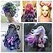 Vimpro Hair Chalk, 12 Color Temporary Hair Chalk Hair Dye Pen Temporary Hair Color Temporary Non-Toxic Washable Hair Coloring Chalk for Girls, Party, Cosplay, Halloween Present