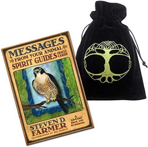 Animal Spirit Guides Oracle Deck & Tree of Life Bag HayHouse Publishing