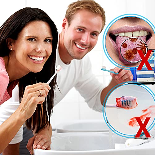 4 Pieces MicroNano Manual Toothbrush for Sensitive Teeth, Extra Soft