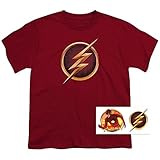 The Flash Distressed Logo T Shirt & Exclusive Stickers