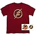 The Flash Distressed Logo T Shirt & Exclusive Stickers