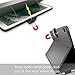 iPad 9.7-inch 2018 2017 Case Cover with Pencil Holder - Smart Folio Best for The 5th Gen and 6th Generation Apple (Black)