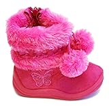 Zello Baby Infant Girls Flat Snow Fashion Cute Booties Boots