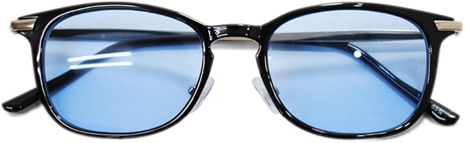 Amazon Co Jp 全6色 伊達メガネ スクエア スクウェア ライトカラーレンズ 薄い色 伊達めがね だてめがね 四角 メンズ レディース Uvカットレンズ アジアンフィット カラーレンズサングラス 服 ファッション小物