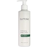 Glytone Exfoliating Body Lotion for Dry Skin, 17.5% PFAV Glycolic Acid Moisturizing Lotion, Reduce Keratosis Pilaris Bump, Fragrance Free Body Exfoliant, Revitalizing skin moisturizer, 8.4 Fl.Oz