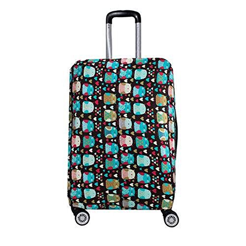 Capa para Mala de Viagem Grande Estampa Coruja yins