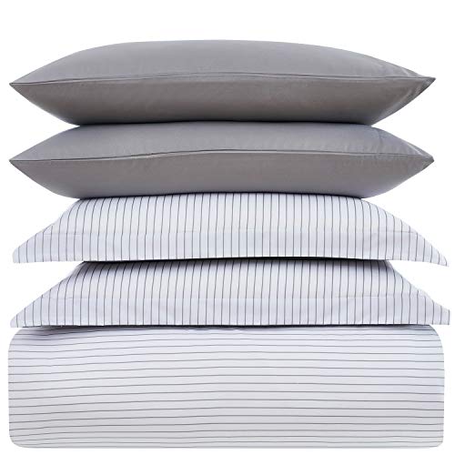 image for Mellanni Duvet Cover Set 5pcs - Soft Double Brushed Microfiber Bedding