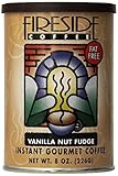 Fireside Coffee Cafe Mocha Instant Flavored Coffee 8 Ounce Canister - Vanilla Nut Fudge