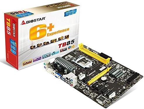 New BIOSTAR TB85 Motherboard ATX LGA 1150 Intel 6 GPU Mining Limited Supply