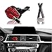 MINI-FACTORY Bling Car Interior Decoration, Car Air Vent Rhinestone Diamond Decoration - Red Lipstick