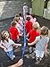 Toddler Walking Rope For Preschoolers By Walk'n'Line, 12 Handle Colored Kids Safety Leash And Drill Buddy Suitable For Childcare Providers And Schools - FREE CARRY PACK !