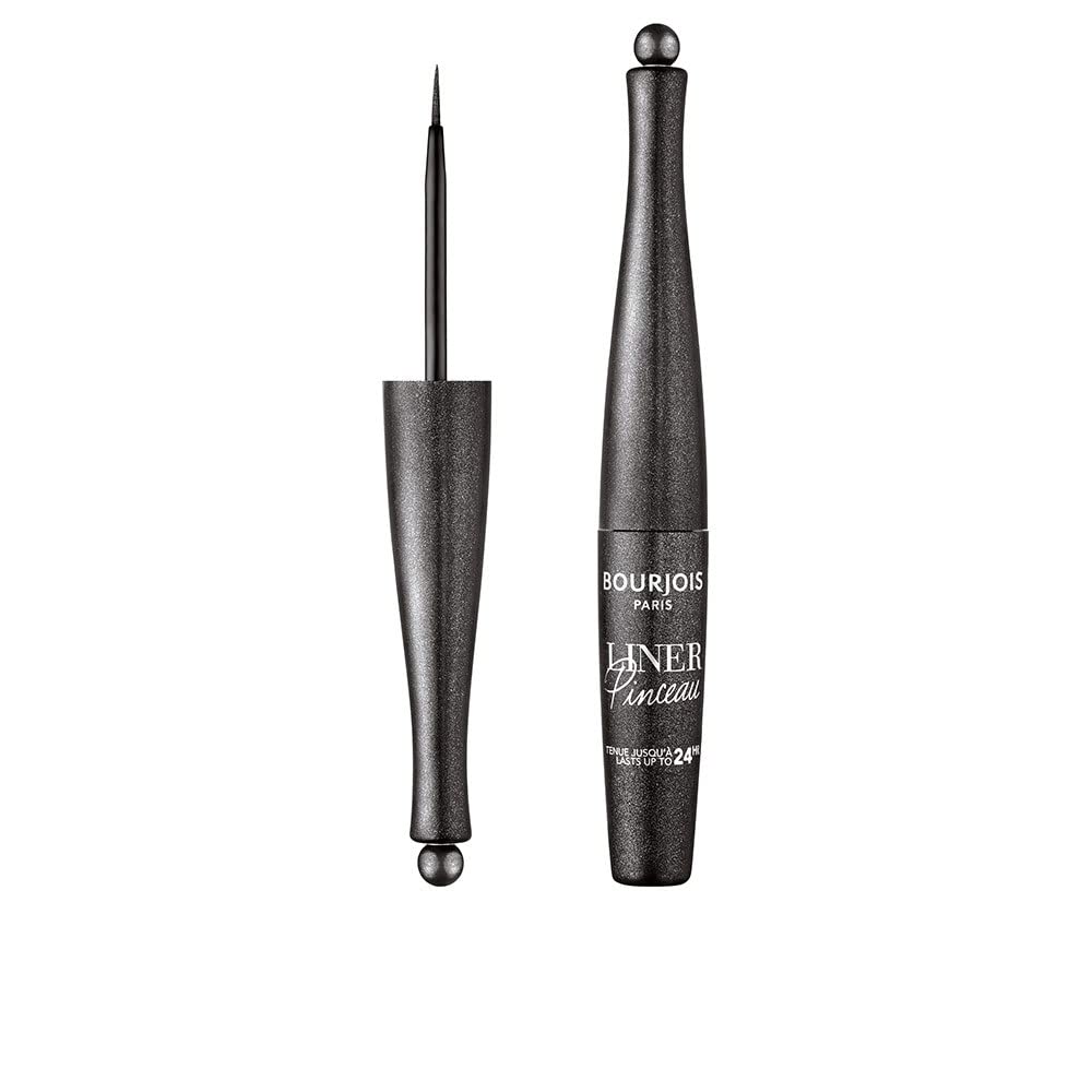 Bourjois Liquid Eyeliner Liner Pinceau, Waterproof Eyeliner with Long Lasting Precise, 08 Noir Surréaliste