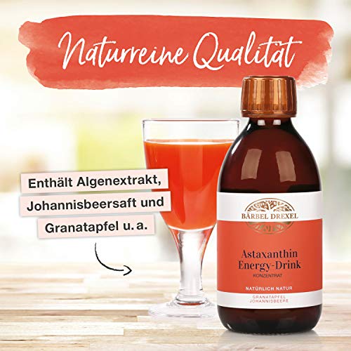 BAeRBEL-DREXEL-Astaxanthin-Energy-Drink-GranatapfelJohannisbeere-2mg-Koffein-250ml-100-Vegane-Herstellung-Deutschland-Vitamin-C-Magnesium-Haematococcus-Pluvialis BAeRBEL-DREXEL-Astaxanthin-Energy-Drink-GranatapfelJohannisbeere-2mg-Koffein-250ml-100-Vegane-Herstellung-Deutschland-Vitamin-C-Magnesium-Haematococcus-Pluvialis