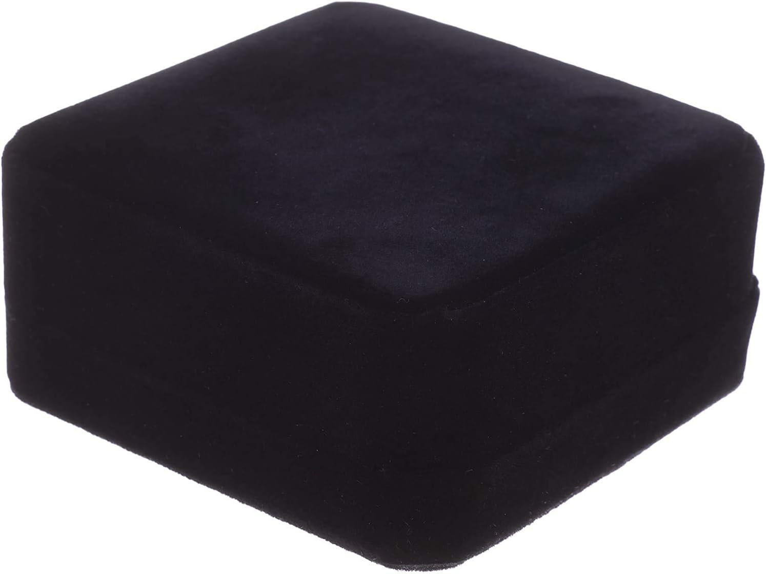 Bujingyun Velvet Necklace Pendant Bracelet Display Box Jewelry Gift Boxes (Black Color) - Image 3