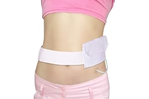 EASECARE Feeding Tube Belt G Tubes Catheter Holder Peritoneal Dialysis Gastrostomy Peg Tube Supplies Cover Bag Drainage Abdominal Fixation Medical Nursing Belt for Patients (28" to 36")