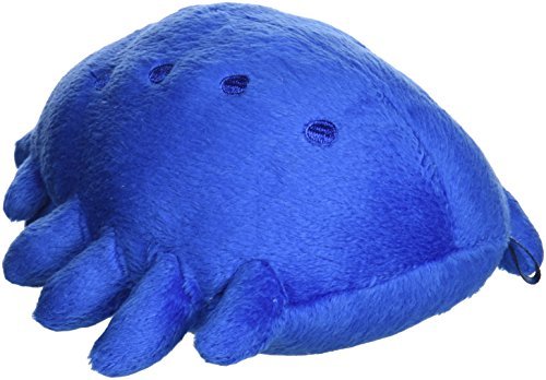 Deep Sea Creature Elpidia Sea Cucumber Plush (Blue/16 cm)