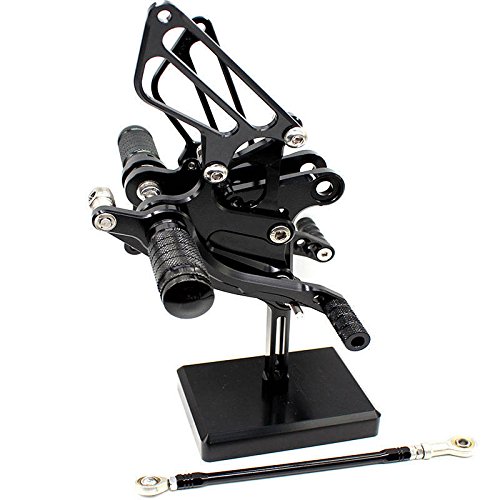 image for FXCNC Racing ZX-6R Billet Motorcycle Rearset Foot Pegs Rear Set Footre