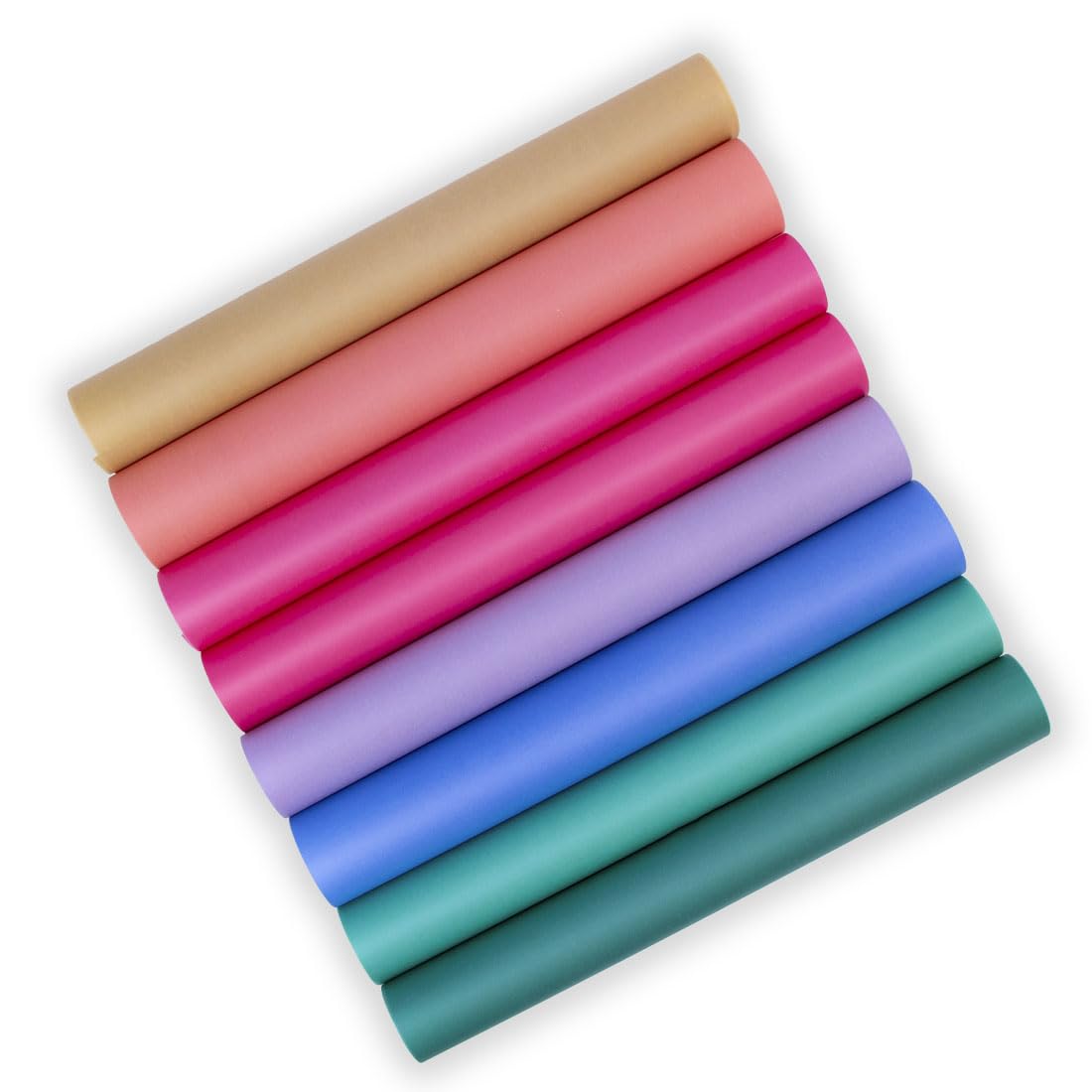 Craftelier - Set of 16 Vellum Pastel Papers - 8 Colors | Acid and Lignin Free | Ideal for Stamping, Die Cutting, Printing or Embossing | Size 30 x 30 cm - Weight 120 g/m²