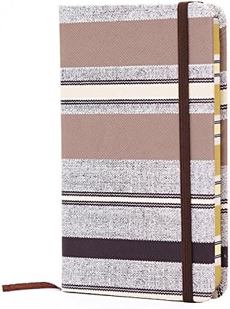 BIOBAY Classic Ruled Travel Notebook | Hardcover Writing Journal and Diary – Premium Lined Paper and Durable Design - 192 pages - Fashionable Patterns