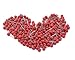 JoyFamily Map Tacks Push Pins, 1/5-Inch Round Head, 1/2-Inch Shank, 300PCS(Red)