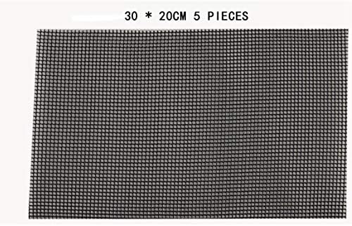 TOMHY 5PCS 10PCS Plastic Flower Pot Mesh Pad Bonsai Grid Mat Prevent Soil Loss Leak-proof Pad -corrosion Breathable Gasket : H01 5PCS