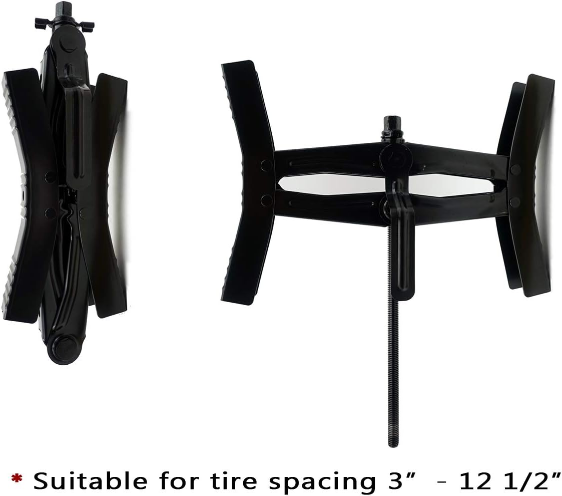 RV Camper wheel tire chock, 2 sets, for RV safety, levering system, Heavy Duty, stabilizer jack with crank handle x chock rv: Home Improvement