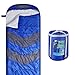 isYoung Lightweight Sleeping Bag & 4 Season Waterproof Envelope Bag for Camping, Traveling,Backpacking, Easy to Compress, Comfort with Compression Sack … (Rectangle)