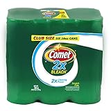 Comet® Cleanser 2X Cleaning Power, with 2X Bleach - Cuts Tough Grease, Cleans Away Rust and Deep Stains - 28 Oz - Pack of 4 - 112 Total Oz